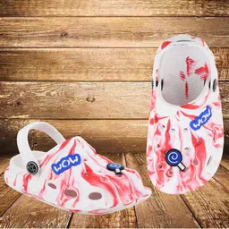 Smartots Unisex Kids Abstract Printed Slip-On Backstraps Clogs image 1