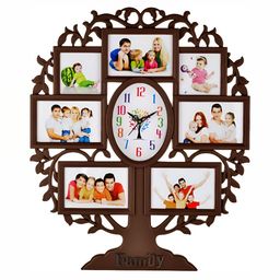 Attractionz Beige Square Contemporary Wall Clock-image-31