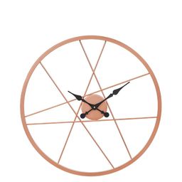 CHRONIKLE Copper Toned Analogue Contemporary Rounded Wall Clock-image-71