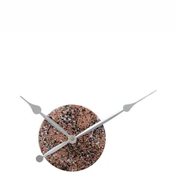 CHRONIKLE Copper-Toned & Black Printed Metal Round Contemporary Wall Clock-image-26