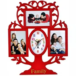Attractionz Maroon Wall Clock-image-8