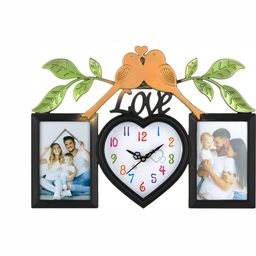 Attractionz Blak & White Oval Analogue Wall Clock-picture-13