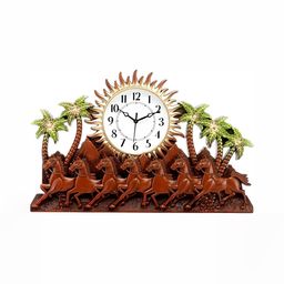 Attractionz Brown Wall Clock-image-56