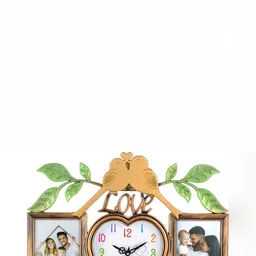 Attractionz Brown & white Analogue Wall Clock-7