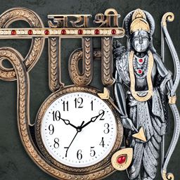 Attractionz Multicoloured Wall Clock-image-76