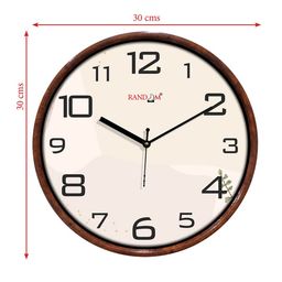 RANDOM Unisex Cream Clocks image 5