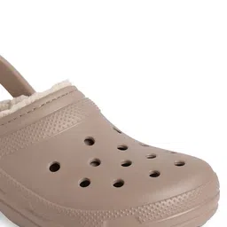 Crocs Unisex Cream-Coloured Textured Clogs image 3