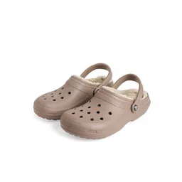 Crocs Unisex Cream-Coloured Textured Clogs image 5