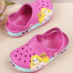 Kids Ville Girls Barbie Printed Clogs-picture-46