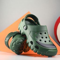 BIRDE Men Colourblocked Lightweight Clogs-picture-57