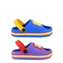 SMARTOTS Kids Set Of 2 Printed Clogs image 4