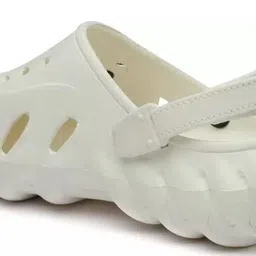 BERSACHE Men Self Design Backstrap Round Toe Rubber Clogs image 5