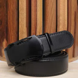 Kastner Men Textured Wide Formal Belt-image-69