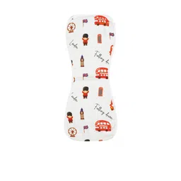 A Toddler Thing Infant Printed Aloe vera Muslin Burp Cloth-9