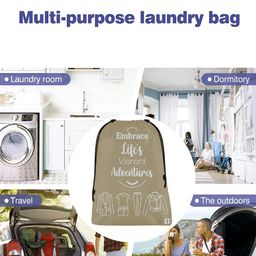 Kuber Industries Brown 6 Pieces Printed Fabric Multi-Utility Organisers image 2
