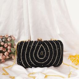 FABBHUE Embroidered Box Clutch-34