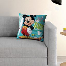 Disney Frozen Multicoloured Single Cartoon Character Printed 40x40 cm Square Cushion Cover-19