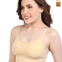 SHOPPY VILLA Women Pack Of 2 Full Coverage Lightly Padded Cotton Slip-On Bra-50