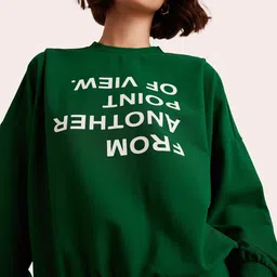 Muvazo Typographic Printed Sweatshirt With Trousers Co-Ords-picture-10
