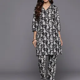 Varanga Printed Pure Cotton Kurta Set-picture-38