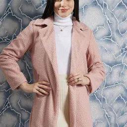 Athena Textured Woollen Overcoat-45