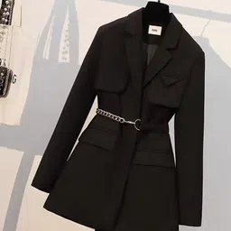 Alamode By Akanksha Women Notched Lapel Collar Lelia Trench Coat-image-4
