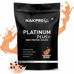 Nakpro Platinum Plus+ Whey Protein Isolate,  2.2 lb  Coffee -10