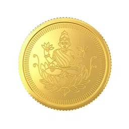 Joyalukkas Lakshmi 22KT Gold Coin-1gm-image-3