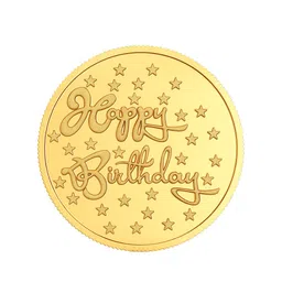 Joyalukkas Happy Birthday 22KT Gold Coin-4gm-picture-44