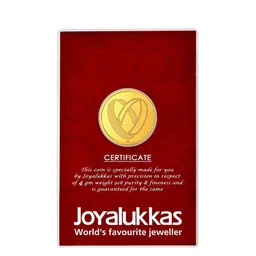 Joyalukkas Vishnu 22KT Gold Coin-4gm-picture-26