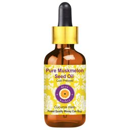 Deve Herbes Pure Muskmelon Seed Cold Pressed Oil with Glass Dropper - 30ml-83