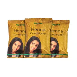 Ozone Set Of 3 100% Organic Henna Conditioner Mehndi with 7 Ayurvedic Herbs - 100g Each-16
