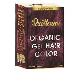 QUIKHENNA Organic Gel PPD & Ammonia Free Hair Colour - Burgundy 9RG-46