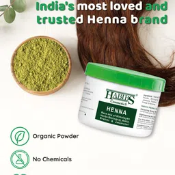 HABIBS Set of 5 Henna Hair Color with Amla & Bhringraj - 200 g each image 4