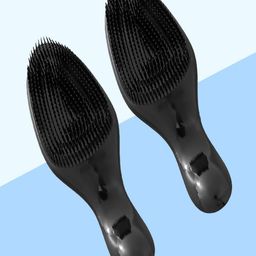 Kuber Industries Set of 2 Detangle Flexible Bristles Hair Brush-13