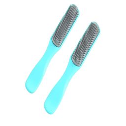 Kuber Industries Set of 2 Hair Flexible Bristles Brush With Paddle-8