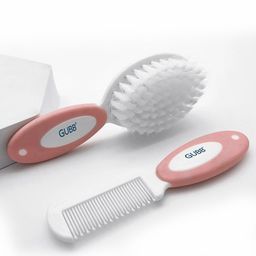 GUBB Baby Pink Grooming Kit Hair Brush And Comb Set-38