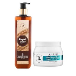 DOROFEY PROFESSIONAL Set Of 2 Phyto Keratin Shampoo - 300ml & Hair Masque - 500g image 1
