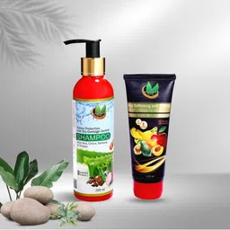 NatureNova Herbals Set of Color Protect Shampoo 200 ml & Fruit Conditioner 115 ml-48