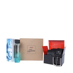 Spykar Black Leather Belt With Deo Spray-image-15