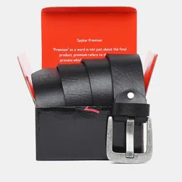SPYKAR Men Set Of 2 Leather Two Fold Wallet & Belt-13