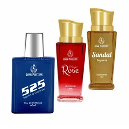 JOHN PHILLIPS Set of 3 EDP 60 ml Each-525 Secret Collection+Magic Rose+Sandal Imperia-picture-39