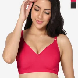 In Care Pack Of 2 Full Coverage Non Padded T-shirt Bra- All Day Comfort-picture-41