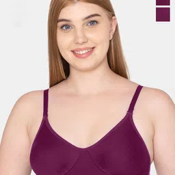 Tweens Pack Of 3 Full Coverage Cotton T-shirt Bra With All Day Comfort-46