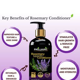Phillauri Rosemary With Lavender Anti-Dandruff Shampoo & Conditioner Combo-200ml Each image 2