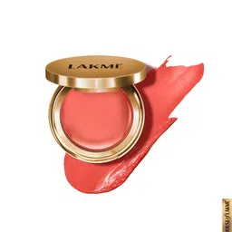 Lakme 9to5 Powerplay Velvet Creme Blush with Avocado Oil - Soft Coral image 2