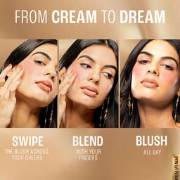 Lakme 9to5 Powerplay Velvet Creme Blush with Avocado Oil - Soft Coral image 3