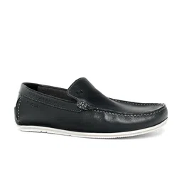 Ruosh Men Leather Comfort Insole Driving Shoes-image-7