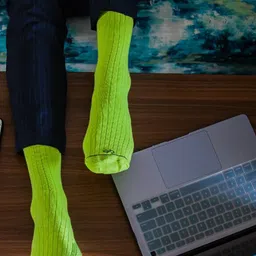 Dynamocks Pack Of 2 Anti-Microbial Calf-Length Socks-27