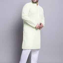 SOJANYA PLUS Embroidered Pure Cotton Regular Kurta with Pyjamas-51